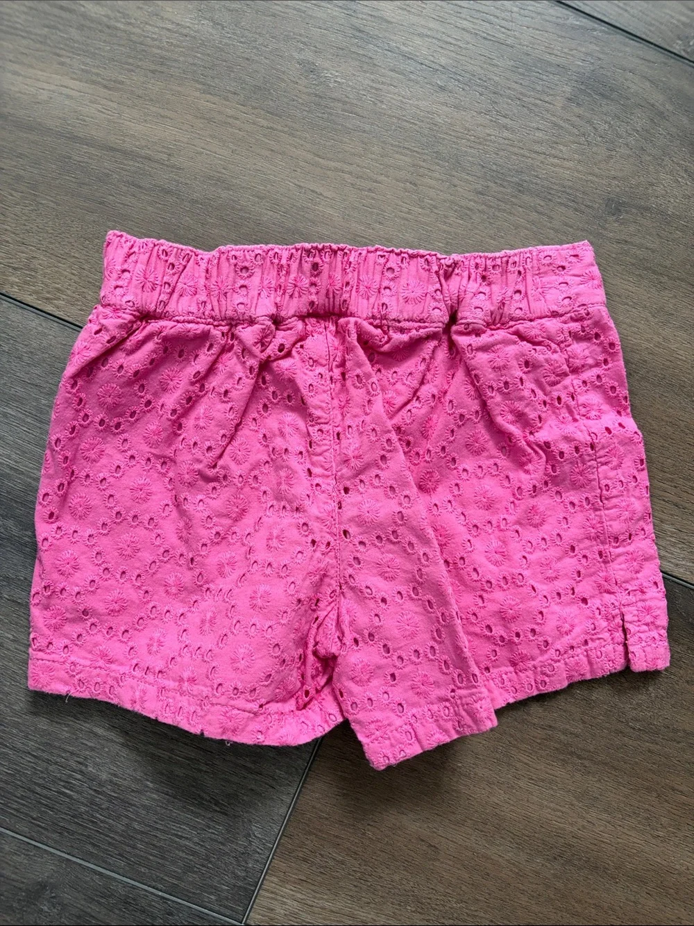 Gymboree Hot Pink Eyelet Shorts